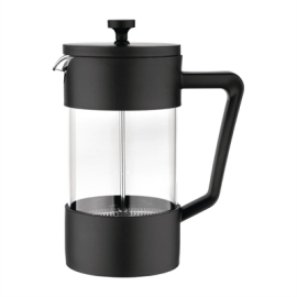 Contemporary Cafetiere | French Press Coffee Maker | 8 Cup Capacity | Black Finish | Olympia CW951