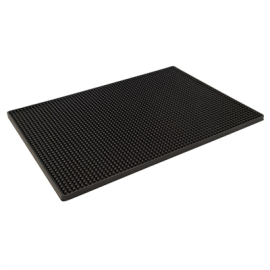 Commercial Bar Mat | Non-Slip Rubber Drip Mat | 300 x 450mm | Beaumont 3625