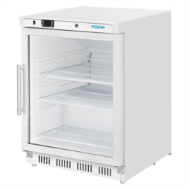 Commercial Under Counter Display Fridge | 150L Capacity | White Finish | Polar C-Series CZ785