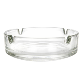 Stackable Glass Ashtray | Small Tabletop Ashtray | 7cm Diameter | Olympia D865