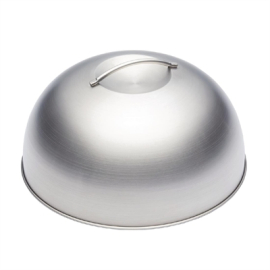 Stainless Steel Melting Dome | Burger Cover | 225mm Diameter | MasterClass DA807