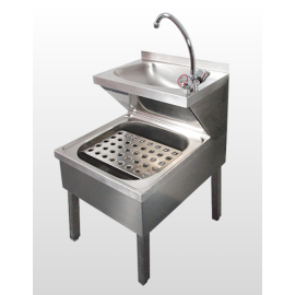 Basix BGXJTS700 Stainless Steel Janitorial Mop Sink