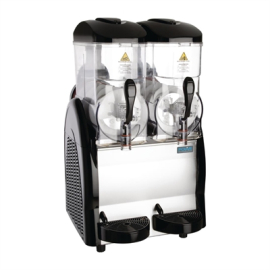 Commercial Slush Machine | Frozen Drink Dispenser | 2x12L Capacity | Polar G-Series DB332