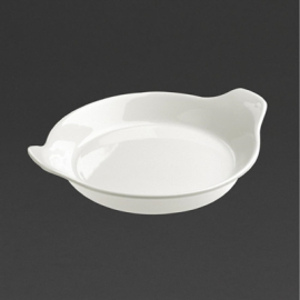 Round Eared Dish | Porcelain Serving Dish | 150mm | Revol Grands Classiques DB377