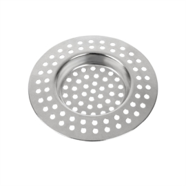 Large Hole Sink Strainer | Stainless Steel Drain Basket | 75mm Kitchen Accessory | KitchenCraft DB902