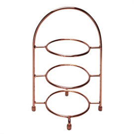 Copper Plate Stand | Triple Plate Display | For 3x 170mm Plates | APS DE896