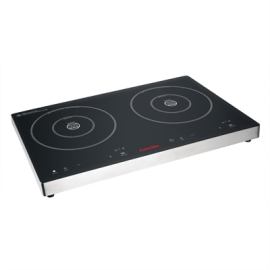 Double Induction Hob | Touch Control Cooktop | 3500W Power | Caterlite DF824