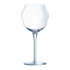 Macaron Wine Glasses | Premium Crystal Glassware | 400ml Capacity | Chef and Sommelier DF844