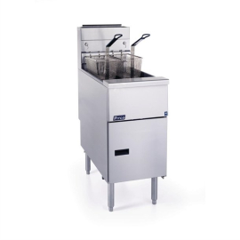 Commercial Gas Fryer | Free Standing Single Tank | Deep Fat Fryer | Pitco VF35