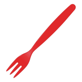 Polycarbonate Fork | Kitchen Utensil | Red | Kristallon DL118
