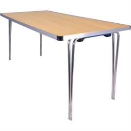 Folding Table | Contour Table | 5ft Beech | Gopak DM601