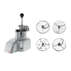 Buffalo DN630 Vegetable Preparation Attachment with 4 Discs for Bowl Cutter (Fits DM070)