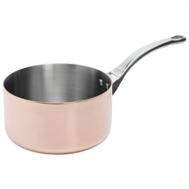 Copper Saucepan | 2.5 Litres Cooking Pot | Professional Cookware | De Buyer Inocuivre DN861