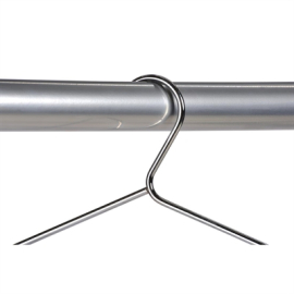 Chrome Plated Steel Hangers | Metal Clothes Hangers | Heavy Duty | DP917