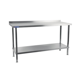 Commercial Wall Table | Stainless Steel Prep Table | 1800mm Work Surface | Holmes DR038