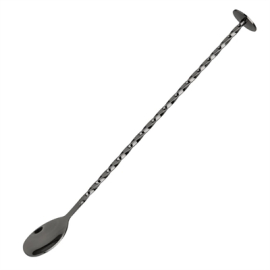 Cocktail Mixing Spoon | Bar Spoon | Gunmetal Finish | Olympia DR635