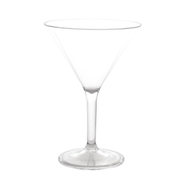 Polycarbonate Martini Glasses | Unbreakable Cocktail Glasses | 300ml Capacity | Kristallon DS131