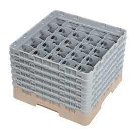 Glass Rack | Dishwasher Rack | 25 Compartments 298mm Height | Cambro Camrack DW557