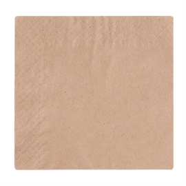 Compostable Cocktail Napkins | Unbleached Napkins | 240mm | Vegware DW629