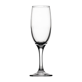 Champagne Flutes | Pure Glass Flutes | 190ml Capacity | Utopia DY272