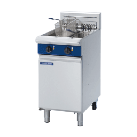 Commercial Twin Tank Electric Fryer | Free Standing Deep Fat Fryer | Twin Basket | Blue Seal E44
