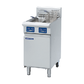 Commercial Twin Tank Electric Fryer | Deep Fat Fryer | Twin Basket | Free Standing | Blue Seal E44E