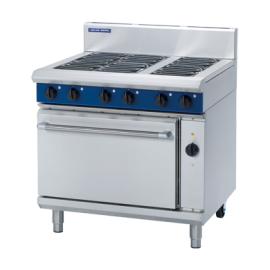 Commercial Electric Oven Range | Convection Oven | 6 Burner Cooktop | Blue Seal E56D