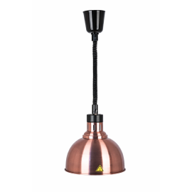 Modena E806 Professional Catering Hanging Heat Lamp Copper Finish 250W