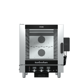 Commercial Combi Oven | 7 Grid Manual Control Combi Steamer | 40GN 1/1 Capacity | Blue Seal Turbofan EC40M7