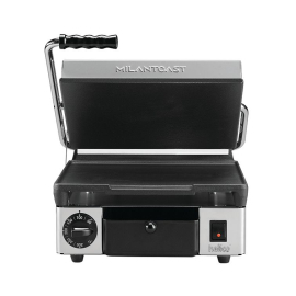 Commercial Panini Grill | Non-Stick Contact Grill | 295 x 250mm Plate | Hallco MEMT16000XNS