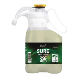 SmartDose Floor Cleaner Concentrate | Commercial Floor Cleaning Solution | 1.4L Bottle | Diversey FA221