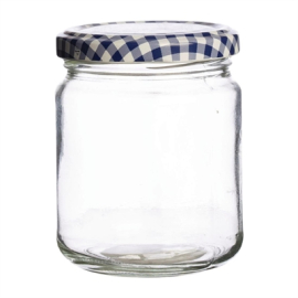 Round Twist Top Jar | Food Storage Container | 228ml Pack of 12 | Kilner FA577
