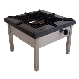 Commercial Natural Gas Hob | Single Burner Gas Hob | Heavy Duty Cooktop | Falcon Dominator Plus G1478