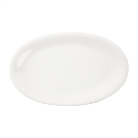 Oval Plate | Royal Bone China Plate | 180 x 280mm | Royal Bone Ascot FB638