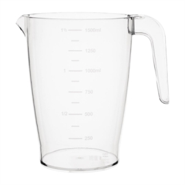 Polycarbonate Stacking Jug | Commercial Water Pitcher | 1.5L Capacity | Kristallon FB892