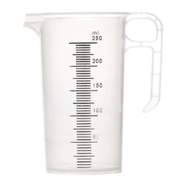 Polypropylene Measuring Jug | Kitchen Measuring Cup | 250ml Capacity | Pro-Measures FD324