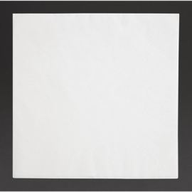 White Dinner Napkins | Professional Napkins | 400mm | Pack of 1000 | Fiesta FE251