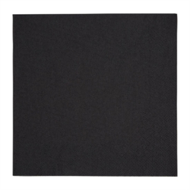 Black Dinner Napkins | 400mm | 1000 Pack | Fiesta FE257