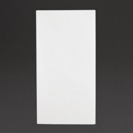 Dinner Napkins White | Paper Napkins | 400mm 2-Ply | Fiesta FE258