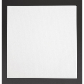 Premium Airlaid Napkins | White Disposable Napkins | 400mm | Pack of 500 | Fiesta Tablin FE264