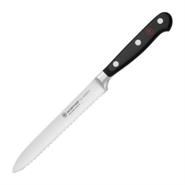 Serrated Utility Knife | Kitchen Knife | 5-inch Blade | Wusthof Classic FE453