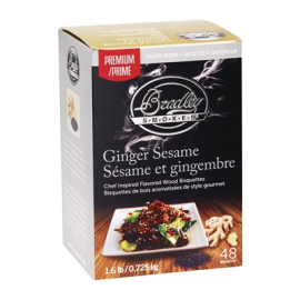 Bradley Food Smoker Ginger Sesame Premium Flavour (48 Pack)