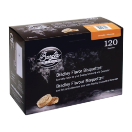 Bradley Food Smoker Mesquite Flavour Bisquette (120 Pack)