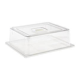 Polycarbonate 1/2 Gastronorm Lid | GN Pan Cover | Clear Food Container Lid | APS FJ657