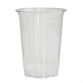 Disposable Half Pint Glasses | Eco-Friendly Plastic Tumblers | To Brim Capacity | eGreen FN220