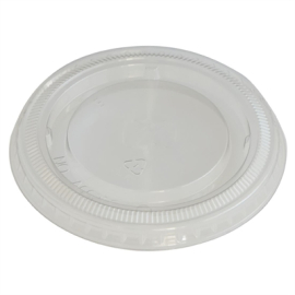 RPET Flat Lid | Eco-Friendly Cup Lid | Without Straw Hole 93mm | eGreen FN223
