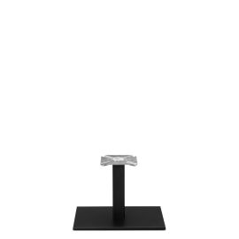 Cast Iron Table Base | Rectangular Restaurant Table Base | Coffee Height 420mm | Forza Black
