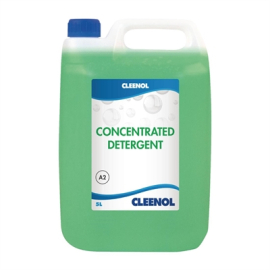 Washing Up Liquid Concentrate | Professional Dishwashing Detergent | 5L | Cleenol FS083 (Pack of 2)