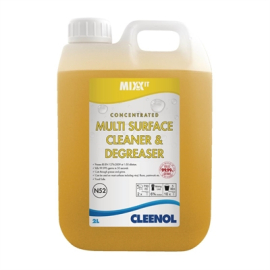 Multi Purpose Surface Cleaner | Degreaser | 2Ltr Pack of 2 | Cleenol Mixx It FS094