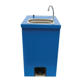 Commercial Low Height Heated Hand Wash Basin | Catering Sink | Complete with Accessories | Parry MWBTLA